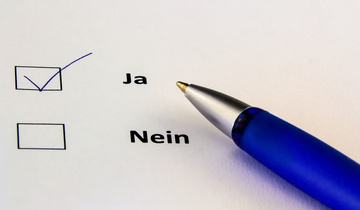 Formular Ja/Nein