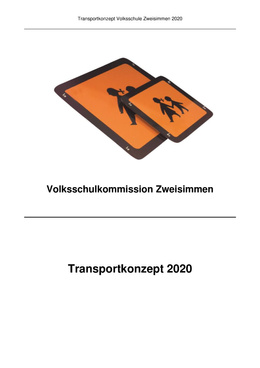 Schülertransportkonzept 2020 Volksschule Schülertransport